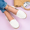 Mocasini dama Venera - White