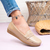 Mocasini dama Launa - Beige