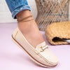 Mocasini dama Samira - Beige